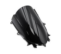 CUPOLINO Moto Schermo Doppia Bolla Parabrezza Deflettore Protezione Parabrezza Accessori Per YZF-R7 Per YZFR7 2025 Parabrezza Spoiler(Nero)