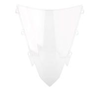 Cupolino Moto Universali Accessorio ABS a doppia bolla a doppia bolla a bolle di parabrezza(Clear)