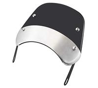 Cupolino Moto Universali Parabrezza Moto frangivento copertura universale(Black)