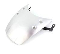 Cupolino Moto Universali Uso adatto per BMW 2014-2020 Pensione for il parabrezza del di alluminio(Silver)