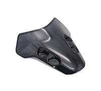 Cupolino Moto Uso adatto for Yamaha Mt07 Parabrezza Mt-07 mt 07 Deflettori del parabrezza motociclo Parti proteggi schermo dello vento(Noir)