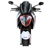 Cupolino MRA NSPM - Sport Naked Bikes Maxi nero (non trasparente) KTM Super Duk
