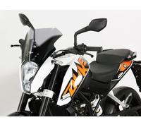 Cupolino MRA R - Racing - nero KTM Duke 125/200/390