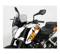 Cupolino MRA S - Spoiler - nero KTM Duke 125/200/390