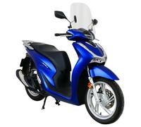MRA Disco da viaggio per moto, trasparente, con bordo
