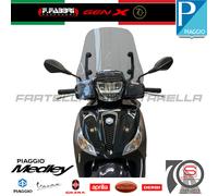 Cupolino Parabrezza Basso Lastra Fumè Summer Fabbri Piaggio Medley 2020-2025 ...