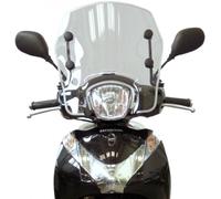 Cupolino Parabrezza Completo Fumè chiaro Per Honda SH Mode 125 2016 2017 2018