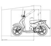 CUPOLINO PARABREZZA FABBRI PIAGGIO BEVERLY 125 150 200 2001 2003 SUMMER