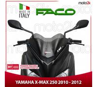 CUPOLINO PARABREZZA FUME' FACO CON SERIGRAFIA 28055 YAMAHA X-MAX 250 2010 - 2012