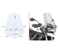 Cupolino parabrezza Givi 6401DT + D6401KIT Triumph Tiger 800 XC/XR 2013