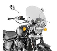 9058A - Parabrezza Givi trasparente 38x42cm Royal Enfield Super Meteor 650 (23)