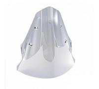 Cupolino Parabrezza Moto Per Kawasaki Per Ninja 650 ER6F EX650 2012-2016 - Modello "Double Bubble" (Doppia Bolla) Con Deflettori Vento Lastra Cupolino(CHIARO)