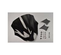 Cupolino Parabrezza Nero YAMAHA MT09 2017-2020 doppia bolla in Policarbonato