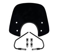 CUPOLINO Parabrezza Parabrezza Deflettore Vento Con Vite Espansione Staffa Del Motociclo Per Vespa Primavera 150 GTS 250 300 17-19 Parabrezza Spoiler(Smoke)