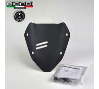 CUPOLINO PARABREZZA PER MOTO BENELLI TRK 702 23- SPORT NERO SATINATO BIONDI
