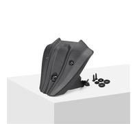 Cupolino Parabrezza Per Moto Per Per CB650R 2024- Deflettori D'aria Per Cupolino, Spoiler, Montaggio Sul Manubrio Carenatura(NERO)