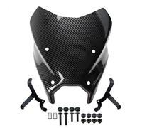 Cupolino Parabrezza Per YAMAHA MT-09 2024 2025 MT09 SP | Deflettori Antivento Per Parabrezza Da Turismo Per Moto - Spoiler Per Parabrezza(Aspetto carbonio)