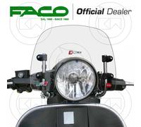 CUPOLINO PARABREZZA SPOILER FACO CHIARO CON KIT ATTACCHI PIAGGIO PX 125 150 200