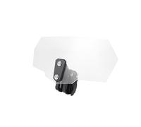 Cupolino paravento Per CBR 125R NC700 SX Per VFR 1200/F XL 1000 Per CTX700 Per KLR650 Per CB500X Universale Del Motociclo Parabrezza Deflettore Parabrezza Cupolino per moto(Clear-Black Bracket)