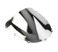 Cupolino paravento Per CBR954RR Per CBR 954 RR Per CBR954 RR 2002-2003 Parabrezza Moto Doppia Bolla Schermo Shield Plastica ABS Parabrezza Cupolino per moto(Silver)