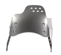 Cupolino paravento Per Ducati Per Scrambler Per 400 800 Per Moto D'epoca Parabrezza Zanzariera Scudo Deflettore Del Con Supporto Parabrezza Cupolino per moto(Titanium colour)