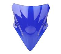 Cupolino paravento Per Kawasaki Per Ninja 650 Per ER6F 2017 2018 2019 Accessori Moto Da Corsa Parabrezza Deflettore Doppia Bolla Parabrezza Cupolino per moto(Blue)