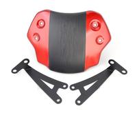 Cupolino paravento Per Triumph Per SCRAMBLER 400X 2024-2025 Moto Parabrezza Zanzariera Protezione Deflettore Parabrezza Cupolino per moto(Red)