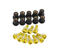 Cupolino Per CRF1100L Per CRF1000L Per Africa Per Twin 1100 1000 Per Adventure Sport Parabrezza Parabrezza Dadi Bulloni Viti Moto parabrezza moto(YELLOW)