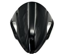 Cupolino Per Kawasaki Per ZX 6R Per ZX 636 2024 2025 Parabrezza Racing Deflettore Schermo Doppia Bolla moto parabrezza(Nero)