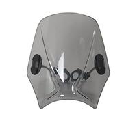 CUPOLINO Per KAWASAKI VN 1600 1700 VN800 VN900 Per CLASSIC Per DRIFTER Moto Parabrezza Parabrezza Shield Staffa Moto Deflettore d'aria(Light Grey)
