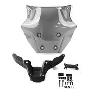 cupolino Per MT-09 Per MT 09 2024 2025 2026 Deflettore | Deflettori Vento Staffa Parabrezza Accessori Moto(1set Light gray)