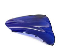 Cupolino per parabrezza a doppia bolla per moto Street per Honda VFR800 VFR 2002-2012 2010 (Blu)