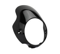 Cupolino Per Triumph Per Bonneville T100 T120 Faro per moto Per Cafe Per Racer Parabrezza frontale Parabrezza Classico moto parabrezza(Glossy black)