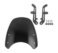 CUPOLINO Per Triumph Per Bonneville T100 T120 T 100 120 2016-2025 Moto Parabrezza Fly Screen Shield Vento Deflettore Parabrezza Spoiler(Smoke)