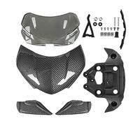 Cupolino Per Triumph Per Speed Per Triple 1200 RS 2021 2022 2023 Copertura Faro Anteriore Parabrezza Visiera Parabrezza Deflettore moto parabrezza(A Carbon Look)