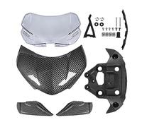 Cupolino Per Triumph Per Speed Per Triple 1200 RS 2021 2022 2023 Copertura Faro Anteriore Parabrezza Visiera Parabrezza Deflettore moto parabrezza(Carbon Look)
