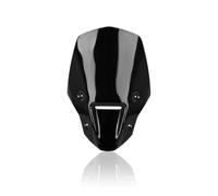 cupolino Per XL750 Per TRANSALP 2025-2026 Parabrezza | Alto Spoiler Parabrezza Moto Touring Paravento Deflettore Protezione Per Carenatura(Nero)
