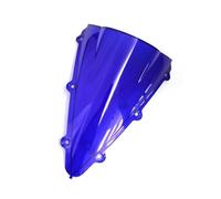 cupolino Per YZF Per R1 2002-2003 Deflettore | Parabrezza Moto WindScreen Double Bubble(Blu)