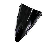 cupolino Per YZF Per R1 2002-2003 Deflettore | Parabrezza Moto WindScreen Double Bubble(Nero)