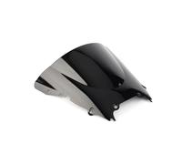 Cupolino Per YZF R6 600 Per YZFR6 1998 1999 2000 2001 2002 Parabrezza per moto Doppia bolla Parabrezza Visiera Deflettore Carenatura parabrezza moto(Nero)