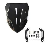 CUPOLINO Per Z500 SE Per Z 500 2024 2025 Parabrezza Anteriore Per Moto Deflettori Aria Parabrezza Parabrezza Spoiler(Black)