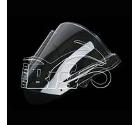 CUPOLINO PLEXIGLASS X KAWASAKI ZX6R 636- 2012 2013 2014 DOPPIA BOLLA TRASPARENTE