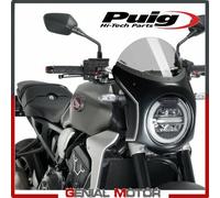 PUIG CUPOLINO SEMICARENATO HONDA CB650R NEO SPORTS CAFE 2022 FUME CHIARO-CARBON