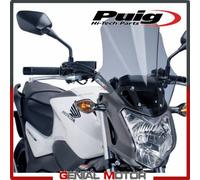 Puig Touring Honda Nc750sd 2014-2020 Tall Windshield Argento