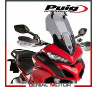 Motoplastic Cupolino Puig 7624H fumé chiaro Touring con visiera - Ducati Multistrada 1200/S 2015-2017