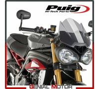 Puig Sport Schermo Parabrezza L / Fumo Triumph Speed Triple 1050/S/R / Rs 16-20