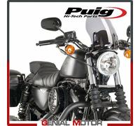Puig Cupolino Naked N.G. Touring 9283H Fumé chiaro per Harley-Davidson Sportster 1200 CB Custom 2013