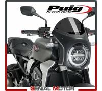 PUIG CUPOLINO SEMICARENATO HONDA CB650R NEO SPORTS CAFE 2022 FUME SCURO-NERO