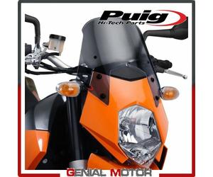 CUPOLINO PUIG FUME SCURO 5053F per KTM SUPERMOTO 950 R 2007 / 2008