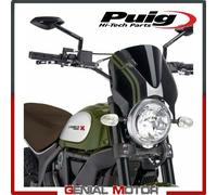 CUPOLINO PUIG NERO 7652N DUCATI SCRAMBLER 400 SIXTY2 2016 / 2019